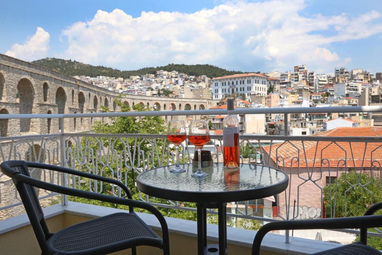 Under The Aqueduct Boutique House Apartman Kavála Kültér fotó