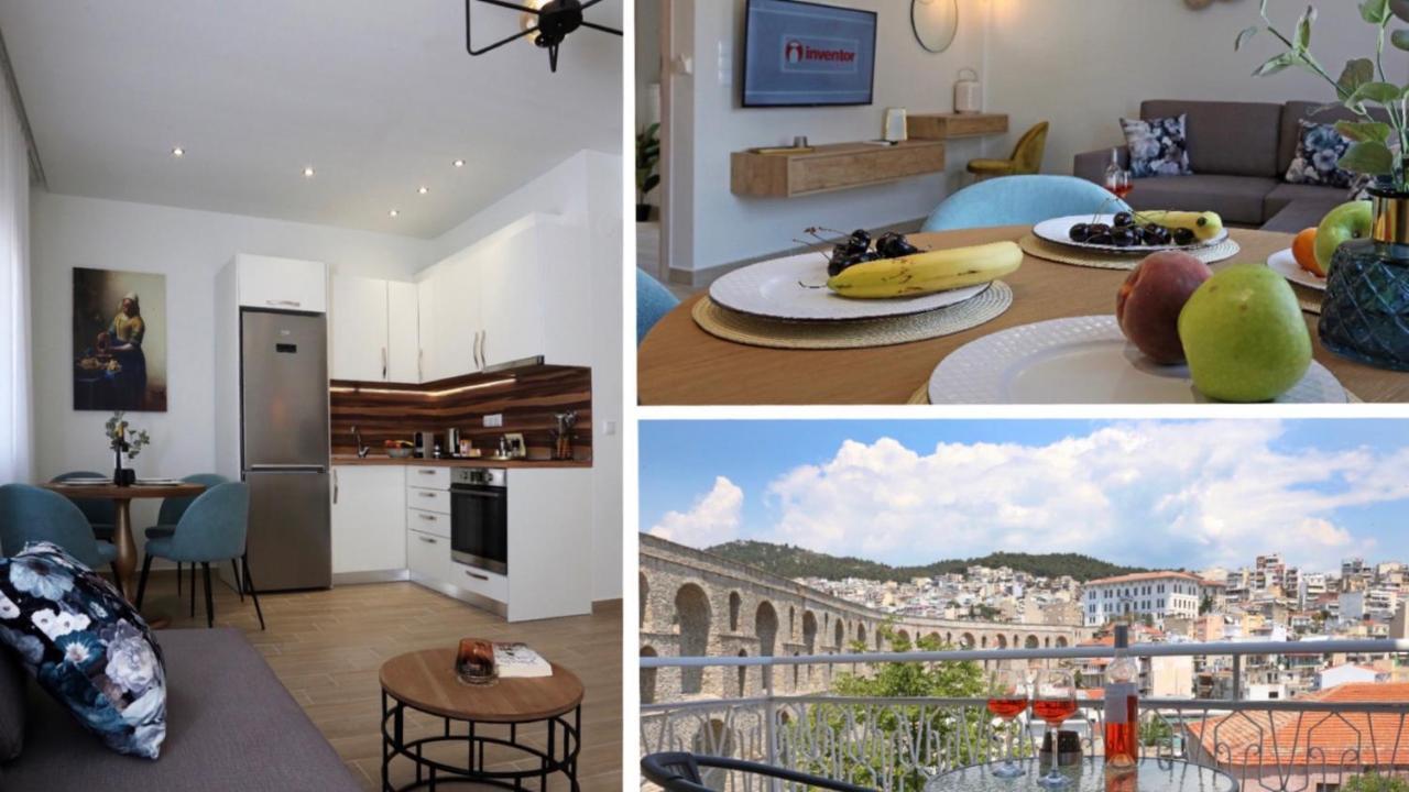 Under The Aqueduct Boutique House Apartman Kavála Kültér fotó